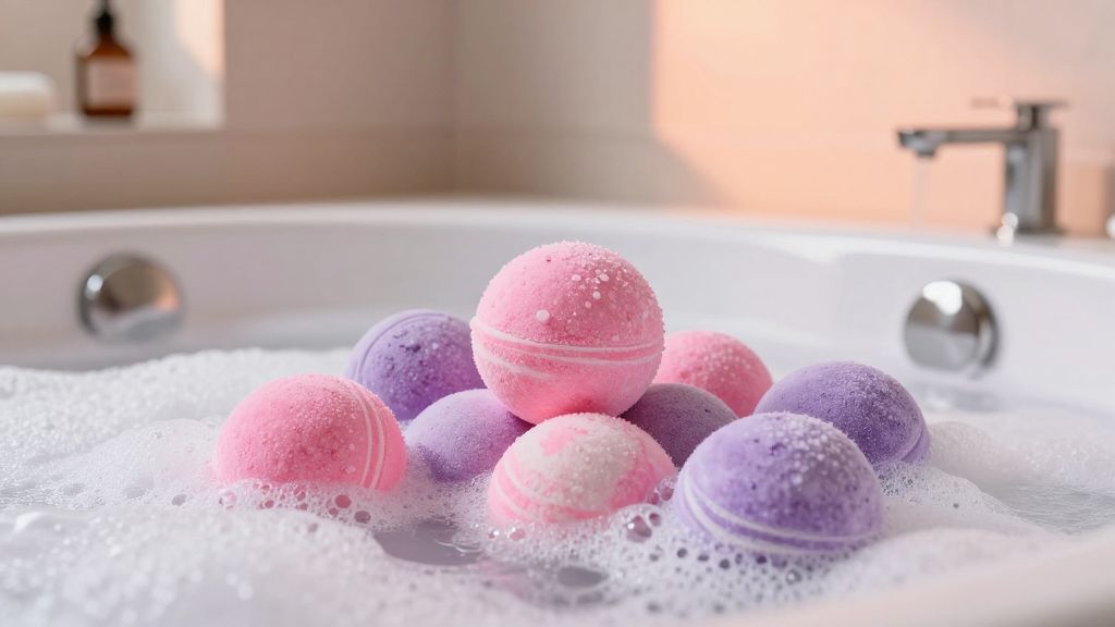 Jakuzi topunun köpüklü spa deneyimi