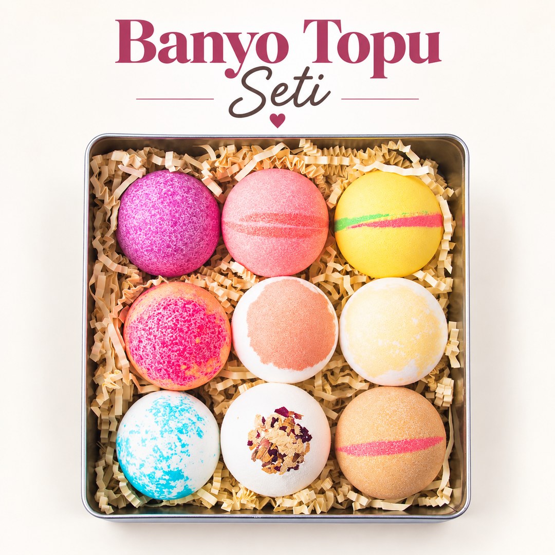 Manikür & Pedikür Banyo Topu Seti — Pedikür Boy, 9 Adet