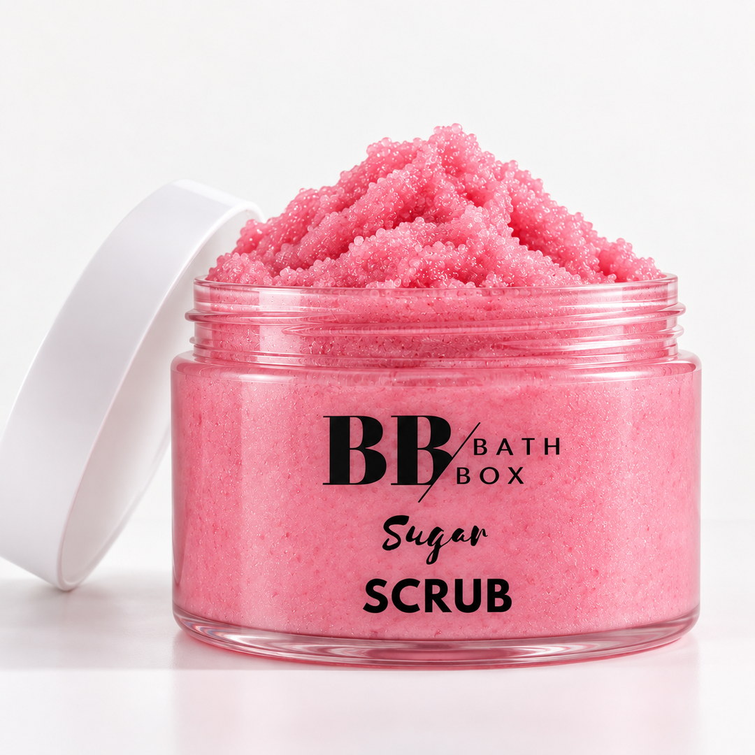 Berry Kiss Köpüren Şeker Scrub — Sıkılaştırıcı Etkili Doğal Ahududu Peelingi, 160 gr