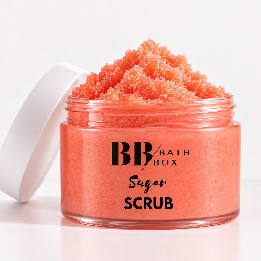 Citrus Bloom Köpüren Sugar Scrub — Doğal Greyfurt Şeker Peelingi, Arındırıcı Vücut Bakımı, 160 gr