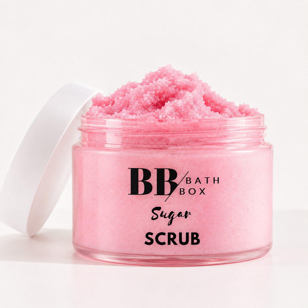 Pink Aura Köpüren Sugar Scrub — Doğal Gül Şeker Peelingi, Arındırıcı & Yenileyici Bakım, 160 gr