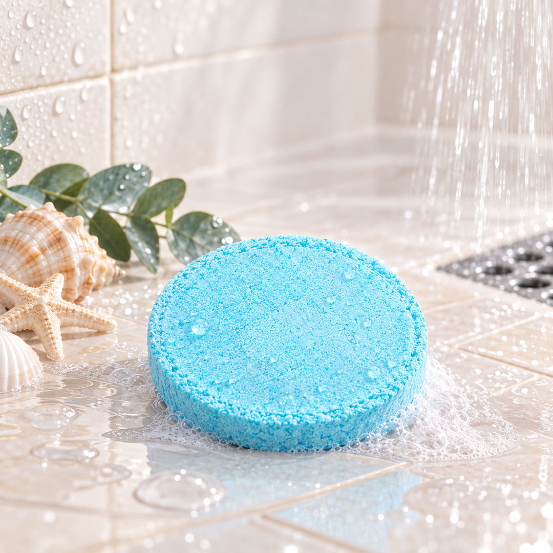 Okyanus Duş Tableti — Aromaterapi Buhar Tableti, Shower Steamer, 80 gr